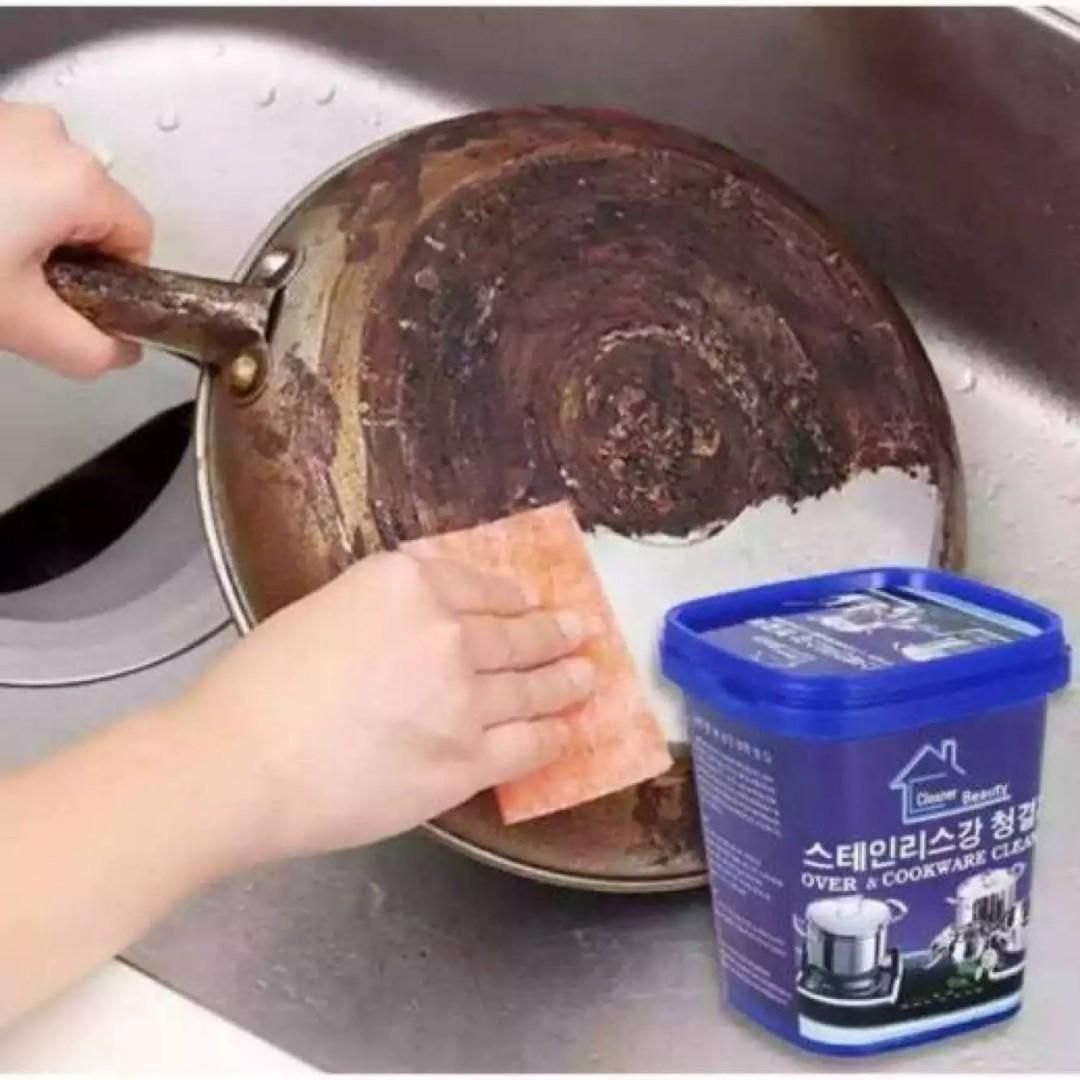 Cookware Cleaning Paste-Oven and cookware pot cleaner