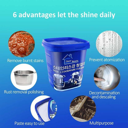 Cookware Cleaning Paste-Oven and cookware pot cleaner