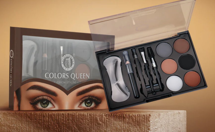 2 IN 1 COLORS QUEEN EYESHADOW AND EYEBROW PALETTE