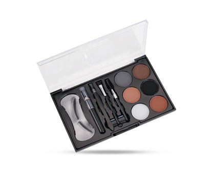 2 IN 1 COLORS QUEEN EYESHADOW AND EYEBROW PALETTE