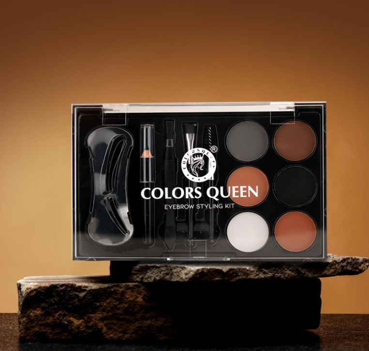 2 IN 1 COLORS QUEEN EYESHADOW AND EYEBROW PALETTE