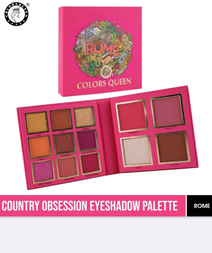 COMBO OF 2 COLORS QUEEN EYESHADOW PALETTE